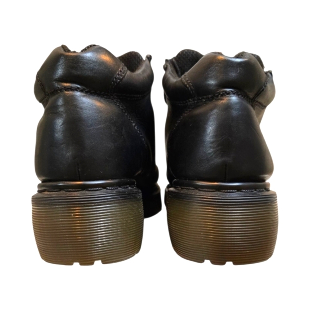 Dr. Martens 8550 Black Leather Boots Size UK 8/US 10 Chunky England 90s Vintage - Picture 7 of 12